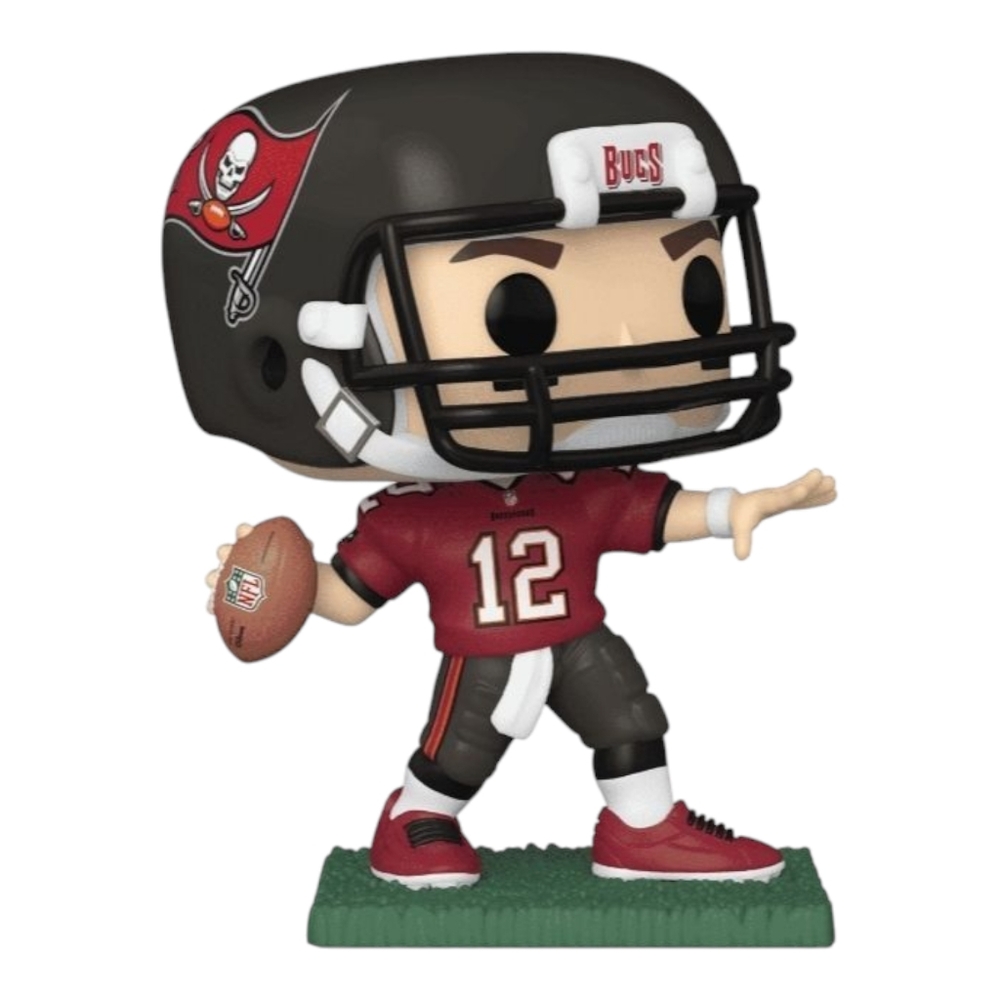 Funko Pop Football (#627) Tom Brady Tampa Bay Vinyl in Soft Protective Case